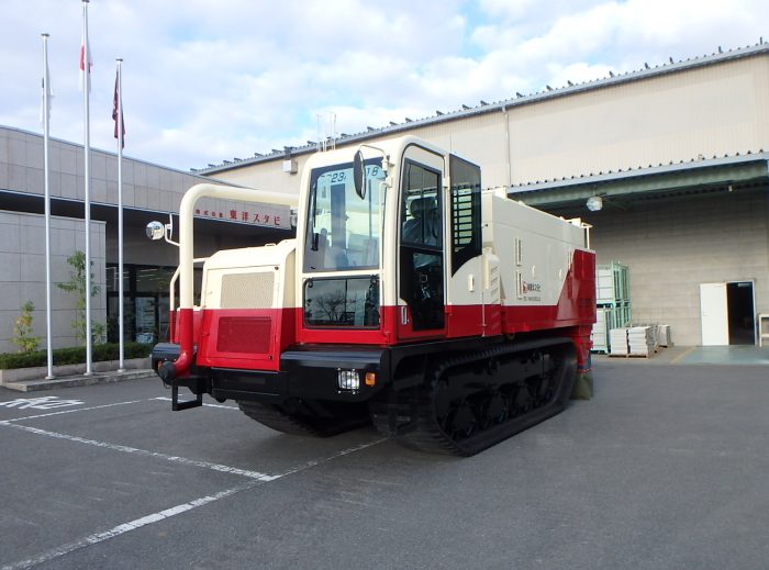 セメント散布車、納車のご案内