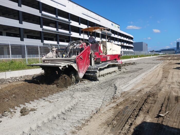 アイランドシティ7号野積場バンプール整備工事(2工区)