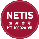 NETIS 登録番号 KT-1000020-VR